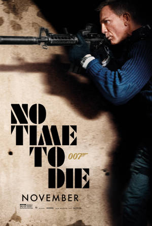 No Time To Die James Gun Poster Wallpaper