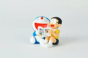 Nobita Nobi And Doraemon 4k Wallpaper
