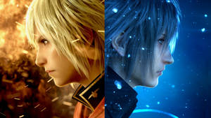 Noctis And Ace Of Final Fantasy Xv And Type-0 Wallpaper