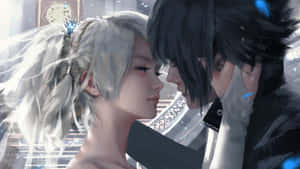 Noctis Lucis Caelum In Action Wallpaper