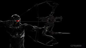 Nomad Drawing His Predator Bow Crysis Hd Wallpaper