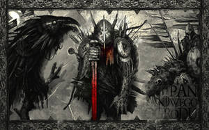 Nordic Viking Framed Art Wallpaper