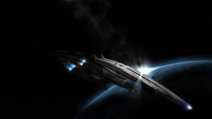 Normandy Spaceship From Mass Effect Wallpaper