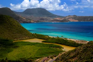 North America Nevis Wallpaper