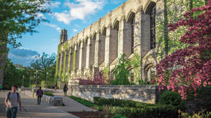 Northwestern University Charles Deering Library Wallpaper