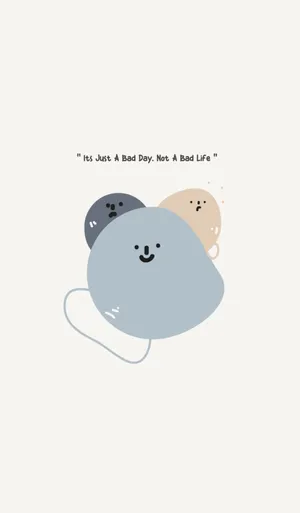 Not A Bad Life Positive Quotes Wallpaper