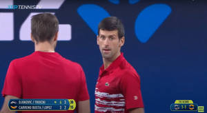 Novak Djokovic And Victor Troicki Wallpaper