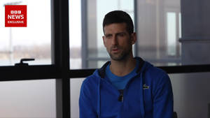 Novak Djokovic Bbc News Interview Wallpaper