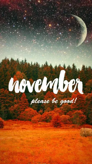 November Iphone Lock Screen Wallpaper
