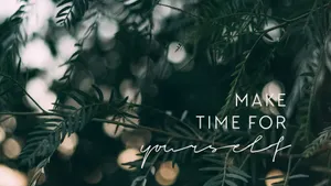 November Quote On Tree Wallpaper