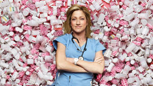 Nurse Jackie Edie Falco Wallpaper