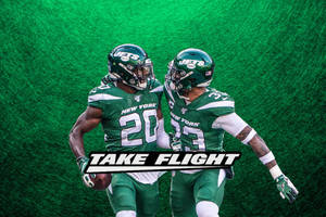 Ny Jets 20 And 33 Wallpaper