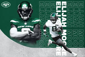 Ny Jets Elijah Moore Wallpaper