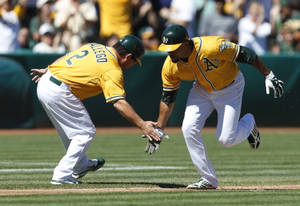 Oakland Athletics Low Five Wallpaper