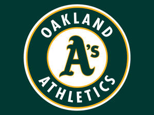 Oakland Athletics Simple Green Wallpaper