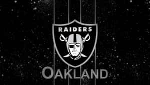 Oakland Raiders Grayscale Wallpaper