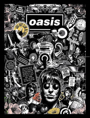 Oasis Artsy Wallpaper