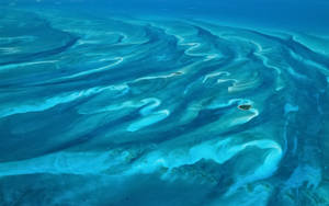 Ocean Painting Background Wallpaper
