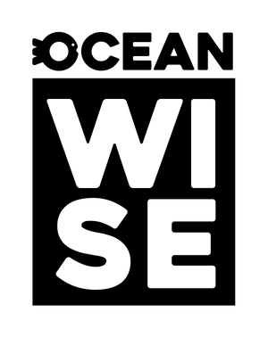 Ocean Wise Black And White Logo Wallpaper