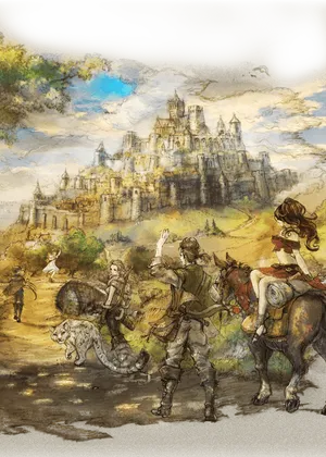 Octopath Traveler Castle Wallpaper