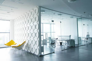 Office, Work, Interior, Walls Wallpaper