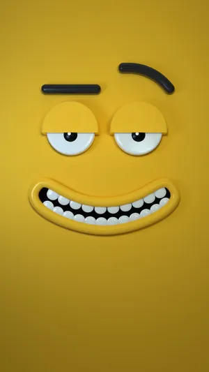 Oh Really Plain Yellow Iphone Wallpaper