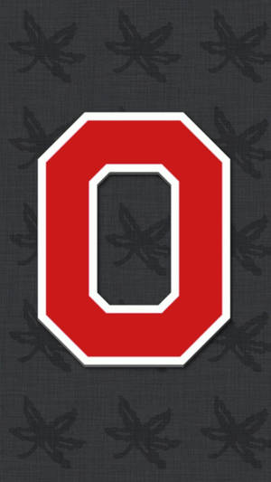 Ohio State Buckeyes Letter Collage Wallpaper