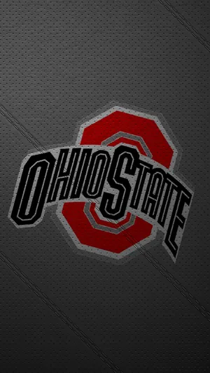 Ohio State Football Iphone Jersey Textile Texture Wallpaper