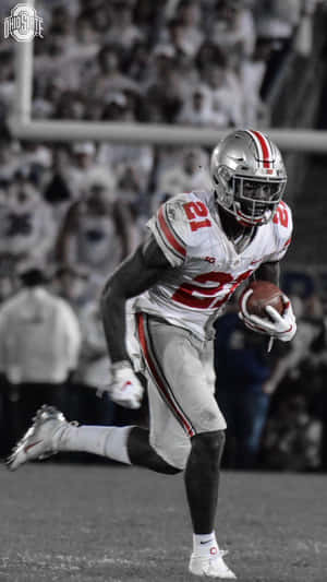 Ohio State Football Iphone Player 21 Wallpaper