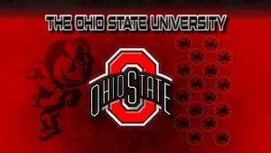 Ohio State Logo Next To Brutus Buckeye Wallpaper