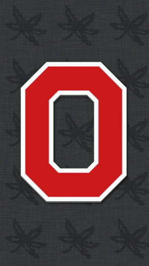 Ohio State University Letter O Phone Wallpaper