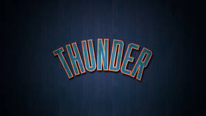 Oklahoma City Thunder Court Wood Wallpaper