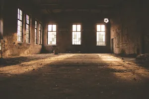 Old Empty Building Wallpaper