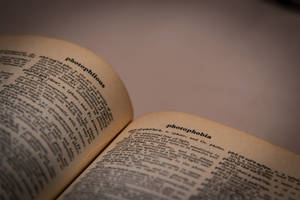 Old English Dictionary Book Wallpaper