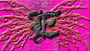 Old English Style Letter E Wallpaper