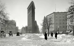 Old Flatiron Building New York City Wallpaper