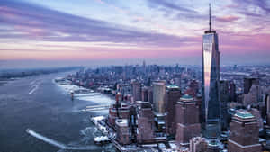 Old New York City Coast Wallpaper