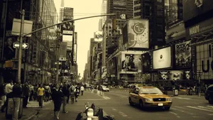 Old New York City Streets Wallpaper