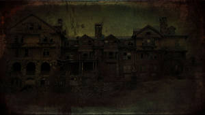 Old Photo Haunted Mansion Wallpaper