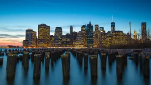 Old Pier Nyc Aesthetic Wallpaper