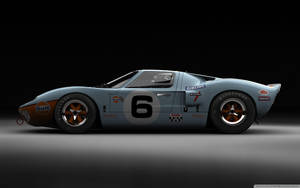 Old Race Car Ford Gt40 Wallpaper