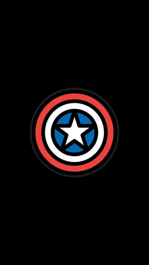 Oled 4k Captain America Shield Wallpaper
