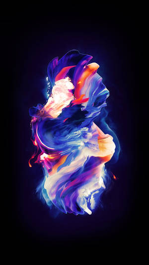 Oled Abstract People Wallpaper