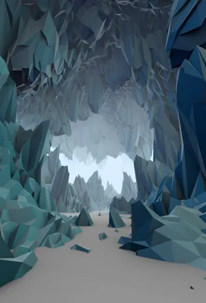 Olive Drab Low Poly Wallpaper