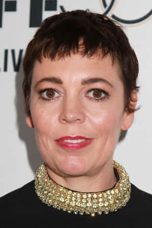 Olivia Colman At A Red Carpet Gala Wallpaper