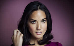 Olivia Munn Intense Gaze Portrait Wallpaper