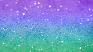 Ombre Violet Green And Blue Glitter Wallpaper