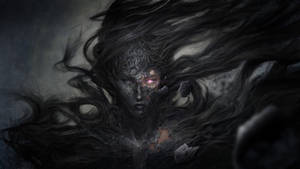 Ominous Female Black Devil Hd Wallpaper