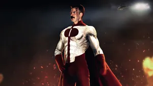 Omni Man Cape Wallpaper