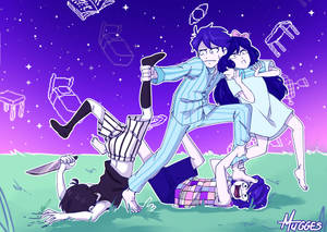 Omori Chaotic Friends Wallpaper